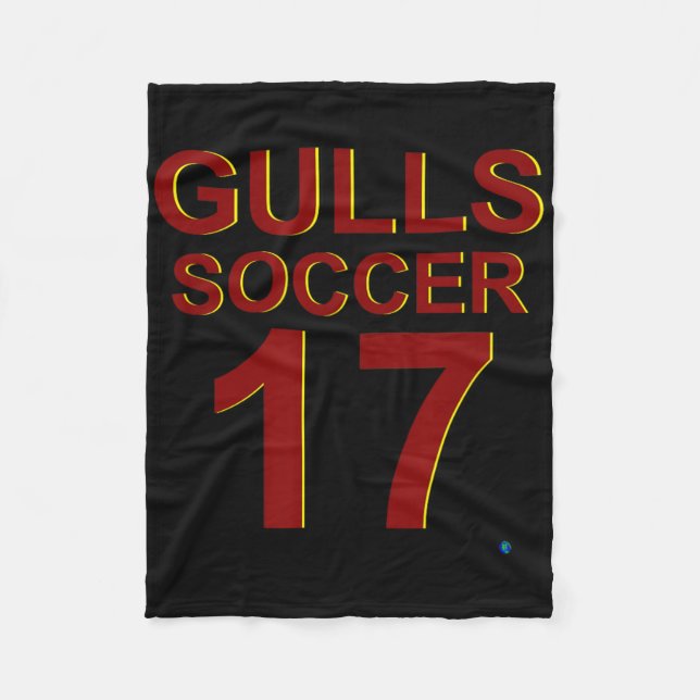 Manta Polar Gaviotas Fútbol 17  (Anverso)