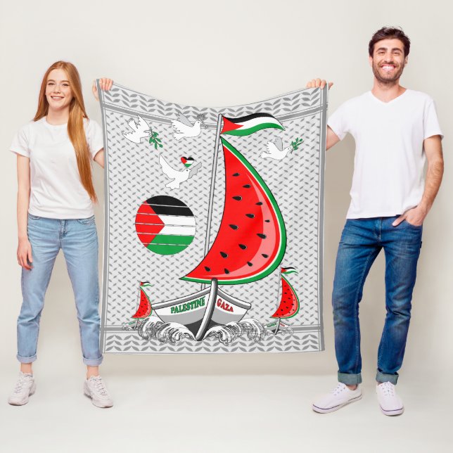 Manta Polar Gaza: Barcos de la Flotilla de Sumuda por la Liber (In situ)