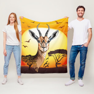 Manta Polar Gazelle Animal salvaje Antelope africano
