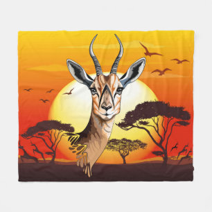 Manta Polar Gazelle Animal salvaje Antelope africano