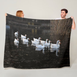 Manta Polar GEESE en el POND