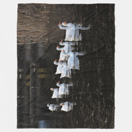 Manta Polar GEESE en el POND