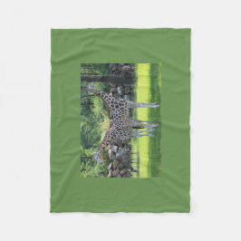 Manta Polar Gemelos De Giraffe Cutan Personalizan El Destino D