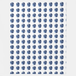 Manta Polar Gemstone Aquamarine, azul cielo