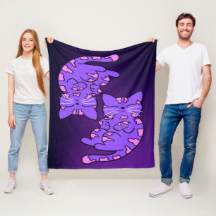 Manta Polar Génitos morados