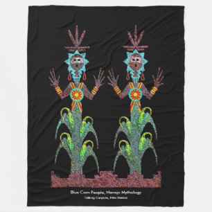 Manta Polar Gente azul del maíz, mitología de Navajo