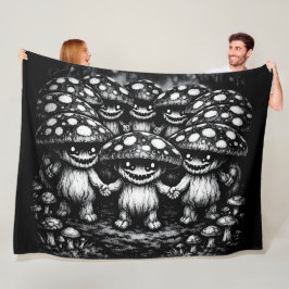 Manta Polar Gente Hongo • Criaturas del Bosque por BurnsInHell