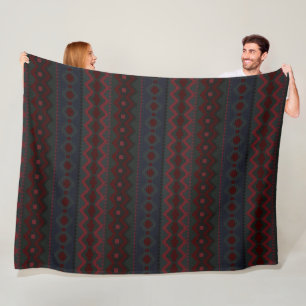 Manta Polar Geometría azteca