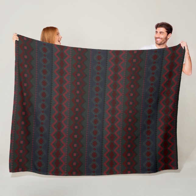 Manta Polar Geometría azteca (In situ)