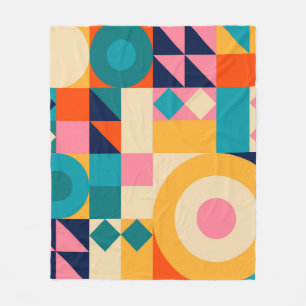 Manta Polar Geometría minimalista: Poster de Ilustracion de ép