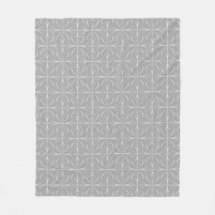 Manta Polar Geometría orgánica en gris
