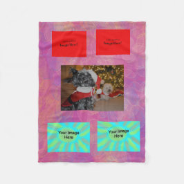 Manta Polar Geométrico abstracto