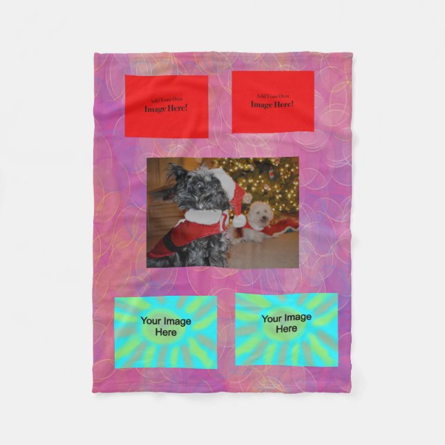 Manta Polar Geométrico abstracto (Anverso)