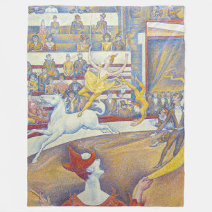 Manta Polar Georges Seurat - El circo