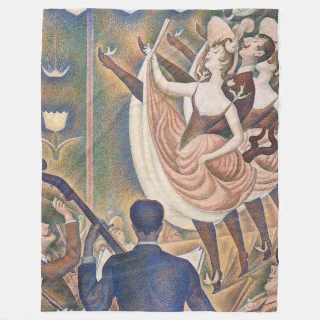 Manta Polar Georges Seurat - Le Chahut (Anverso)