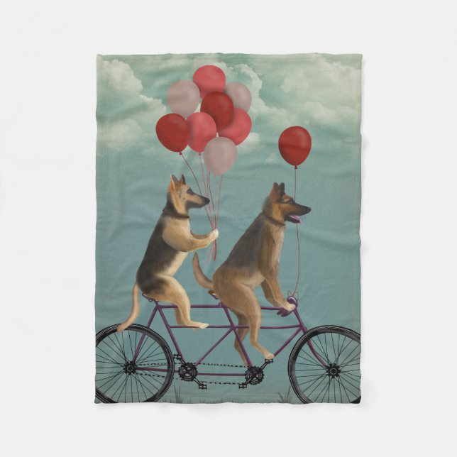 Manta Polar German Shepherd Tandem (Anverso)