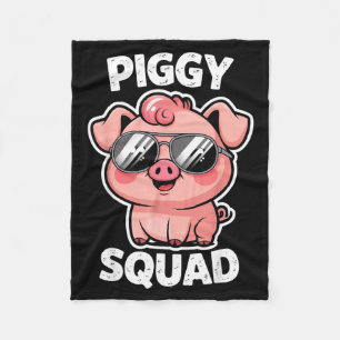 Manta Polar Ggy Squad G con gafas de sol como animal divertido