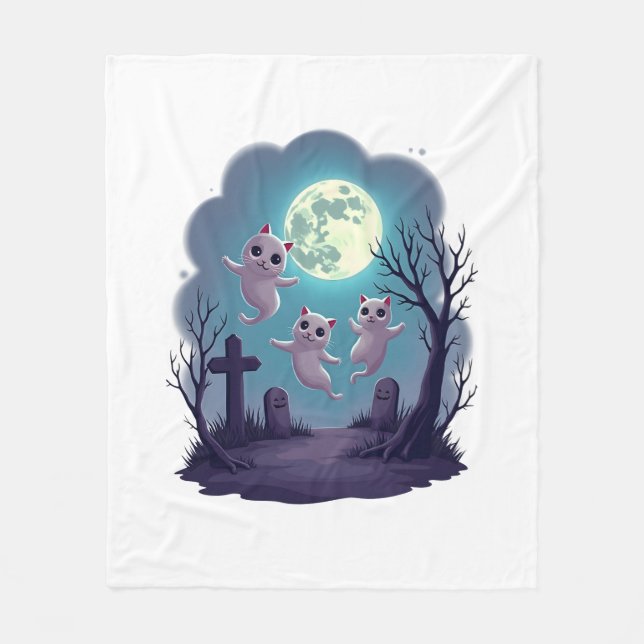 Manta Polar Ghost Cat Parade (Anverso)