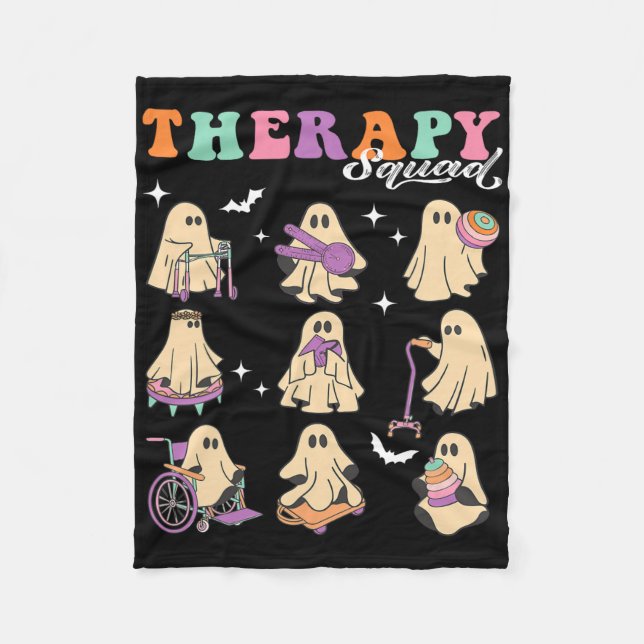 Manta Polar Ghost Physical Therapy Squad Slp Ot Team Hallow (Anverso)