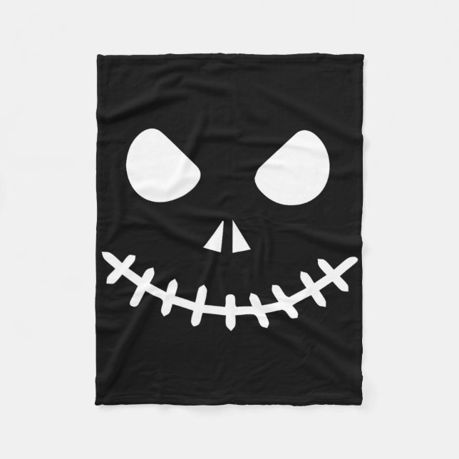 Manta Polar Ghost Skeleton Halloween (Anverso)