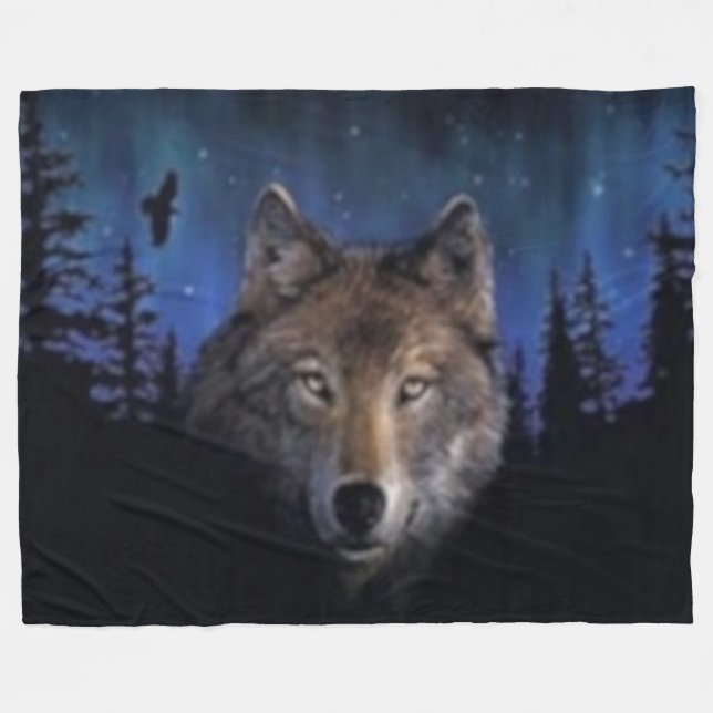 MANTA POLAR GHOST WOLF (Frente (Horizontal))