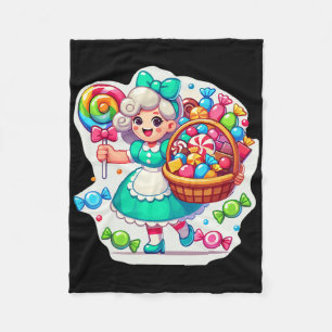 Manta Polar Gigante Candy Land Game Crew Candy Land Costumbres