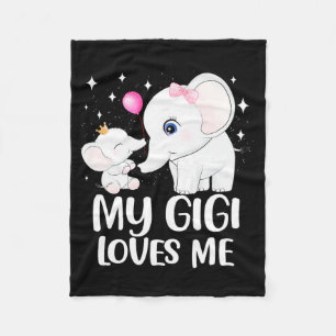 Manta Polar Gigi Me Ama El Tee De Elefantes Cuidados Para Los