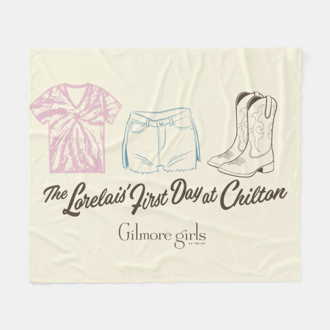 Manta Polar Gilmore Girls Lorelai Chilton Outfit Design (Frente (Horizontal))