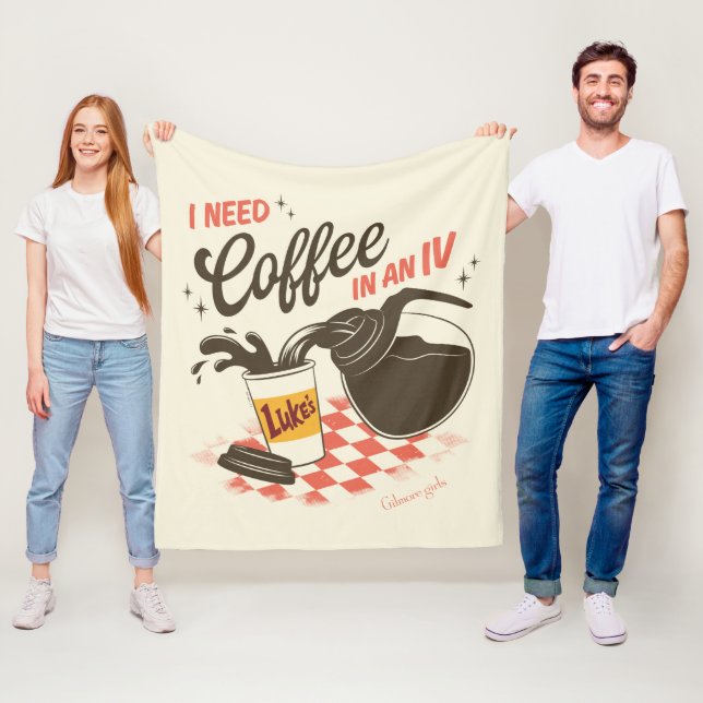 Manta Polar Gilmore Girls Luke’s Coffee IV Quote (In situ)