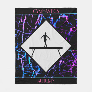 Manta Polar Gimnasia Balanza Beam Resumen Fleece Blanket