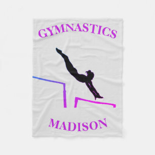 Manta Polar Gimnasia Chicas Personalizados de bares desiguales