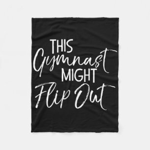 Manta Polar Gimnasia divertida Ckflip Cita Esta gimnasta podrí