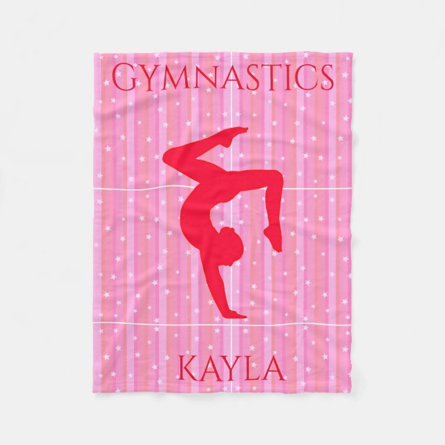 Manta Polar Gimnasia GYMNAST frazada. (Anverso)