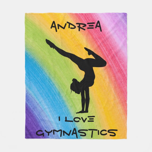 Manta Polar Gimnasia Mango Rainbow Funky Sketch Font (Anverso)
