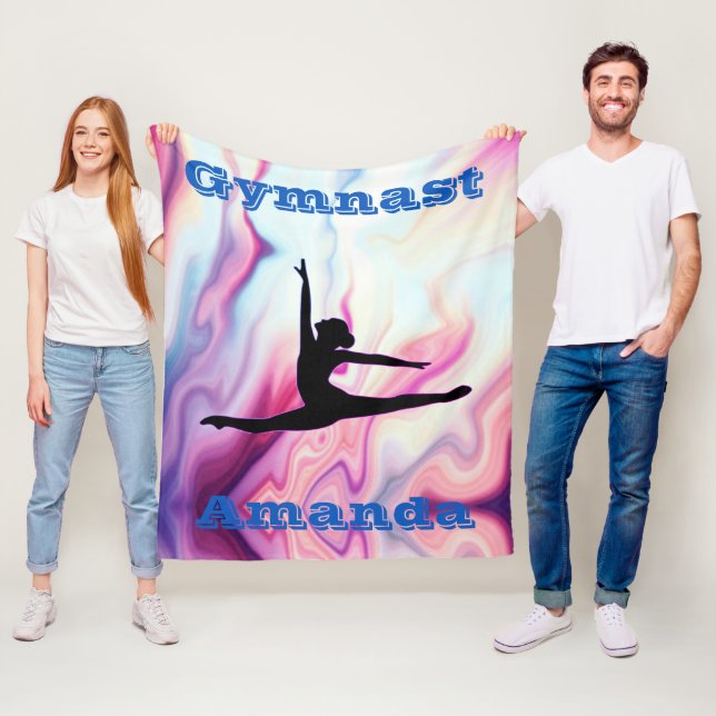 Manta Polar Gimnasia personalizada Fleece Blanket para Chicas (In situ)