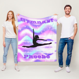 Manta Polar Gimnasia personalizada Fleece Blanket para Chicas