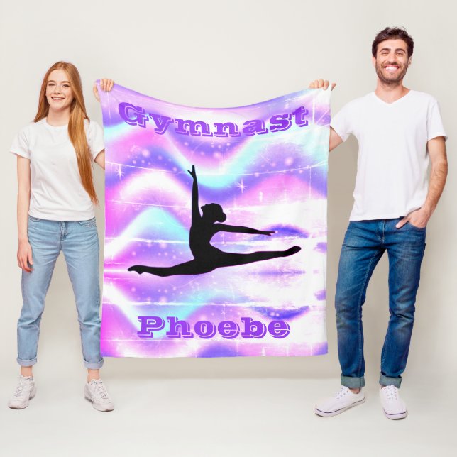 Manta Polar Gimnasia personalizada Fleece Blanket para Chicas (In situ)