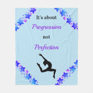 Manta Polar Gimnasia Progresión no Perfección Motivación