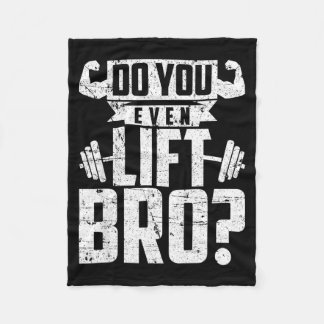 Manta Polar Gimnasio Cute Even Lift Bro