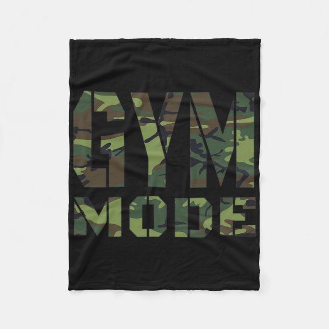 Manta Polar Gimnasio Fitness Bodybuilding Camouflage Weighage (Anverso)