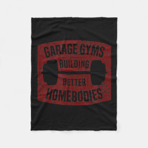 Manta Polar Gimnasio Garage Construyendo Mejores Homeboetas Gi