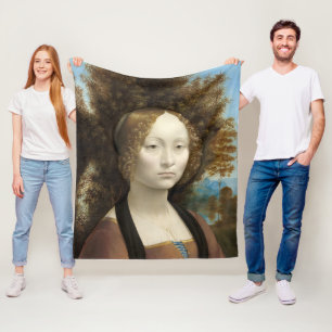 Manta Polar Ginevra de' Benci Leonardo da Vinci