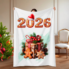 Manta Polar Gingerbread 2026 Holiday Christmas 