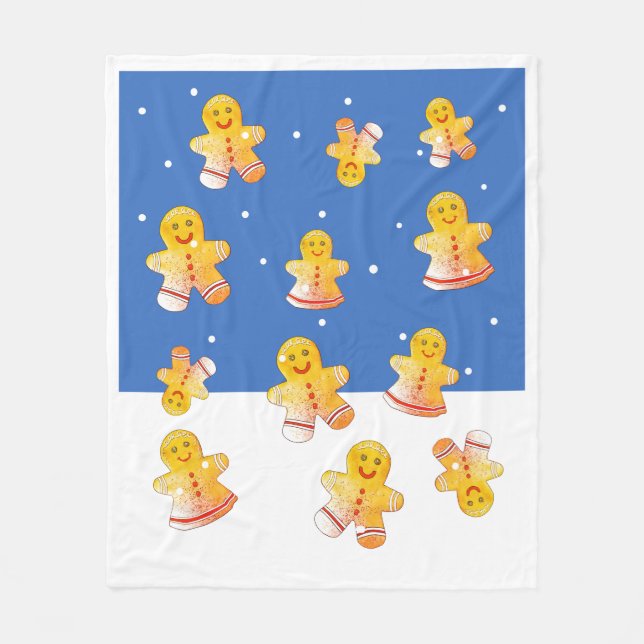 Manta Polar Gingerbread Fleece Blanket (Anverso)