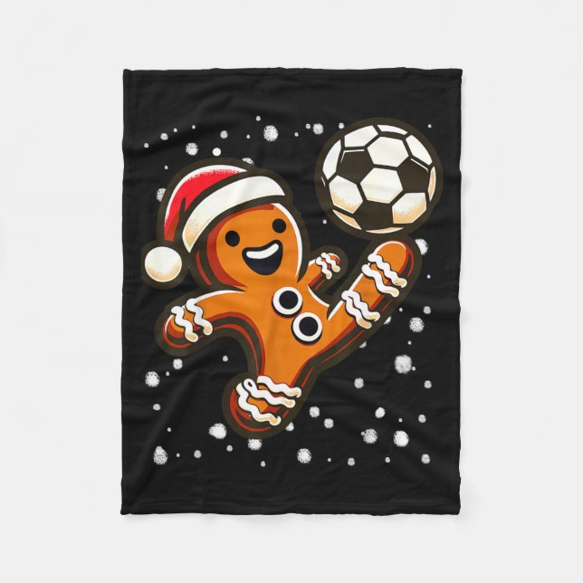 Manta Polar Gingerbread Plays Soccer Bicycle Kick, Cookie Chri (Anverso)