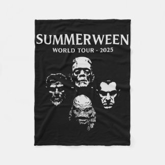 Manta Polar Gira Mundial Summerween 2025 Monstruos Diversión d