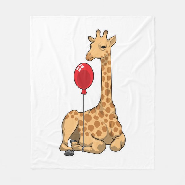 Manta Polar Giraffe Balloon (Anverso)