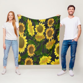 Manta Polar Girasol