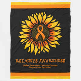 Manta Polar Girasol/Awareness...RSD/CRPS