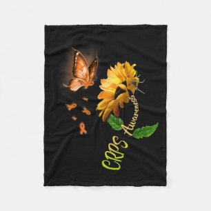 Manta Polar Girasol Mariposa Crps Conciencia 